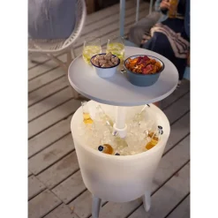 Bijzettafel Illuminated Coolbar (Verlicht O50/57 Cm)|Keter Best Sale
