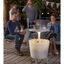 Bijzettafel Illuminated Coolbar (Verlicht O50/57 Cm)|Keter Best Sale