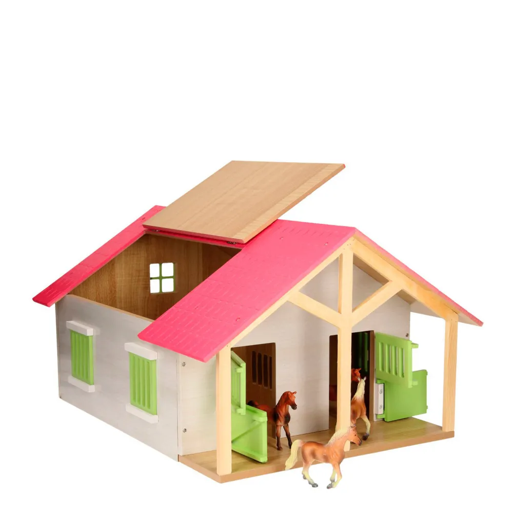 Paardenstal Schaal 1:24|Kids Globe Best