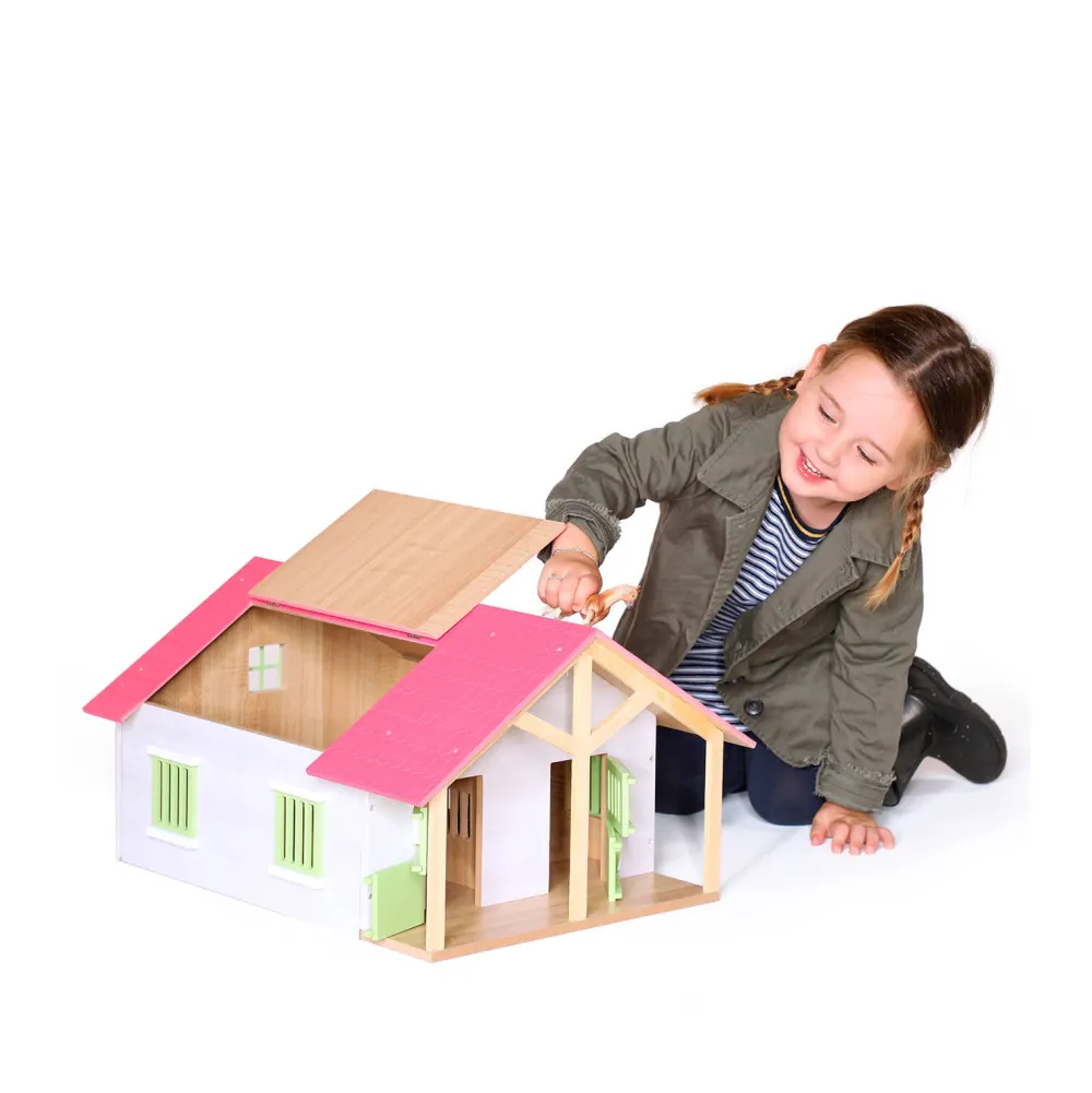 Paardenstal Schaal 1:24|Kids Globe Best