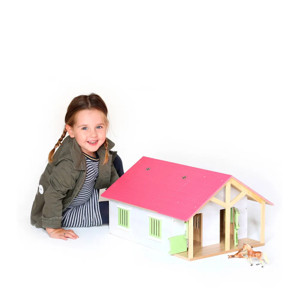 Paardenstal Schaal 1:24|Kids Globe Best