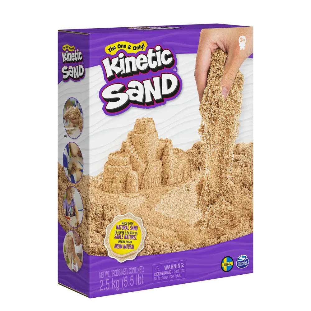 Speelzand 2,5 Kg - Bruin|Kinetic Sand Online