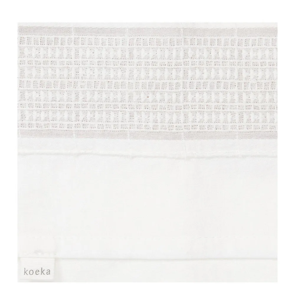 Best Sale Koeka Magical Baby Ledikantlaken 110X140 Cm Wit