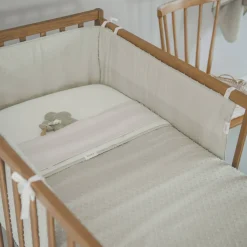 New Koeka Napa Baby Ledikantlaken 110X140 Cm Offwhite