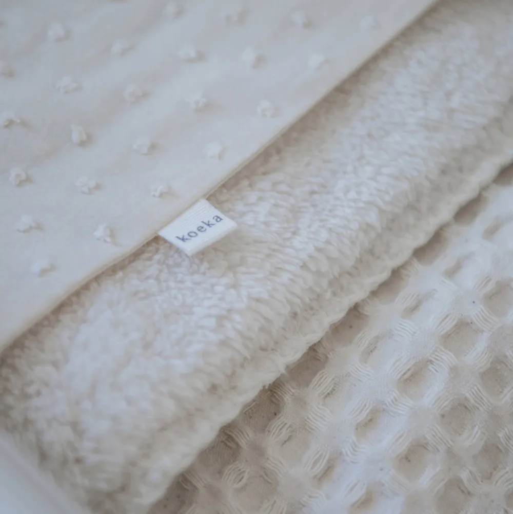 Hot Koeka Napa Baby Wieglaken 80X100 Cm Offwhite