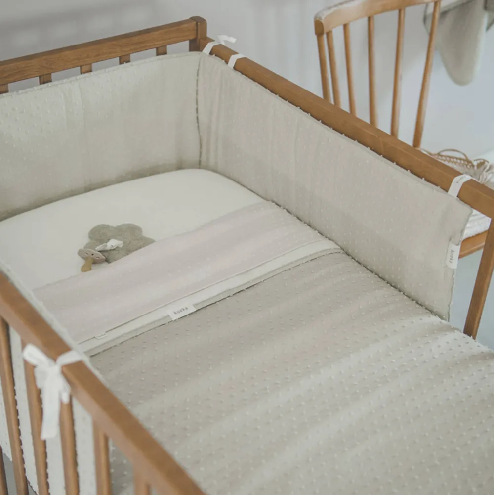 Hot Koeka Napa Baby Wieglaken 80X100 Cm Offwhite