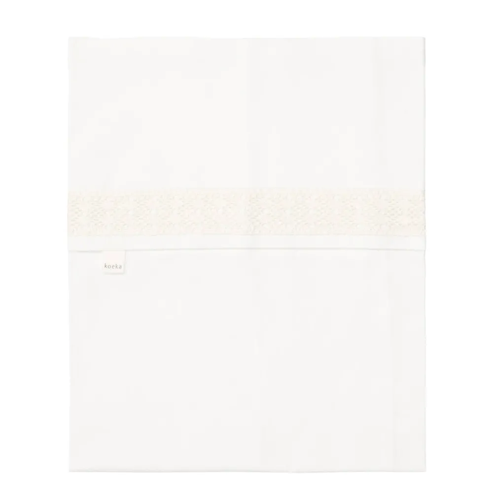 Online Koeka Nostalgia Baby Wieglaken 80X100 Cm Warm White
