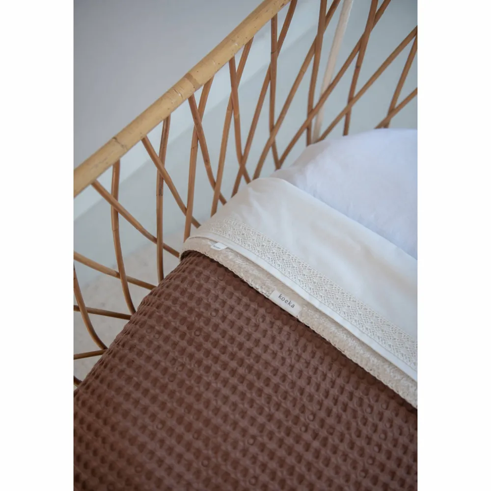 Online Koeka Nostalgia Baby Wieglaken 80X100 Cm Warm White
