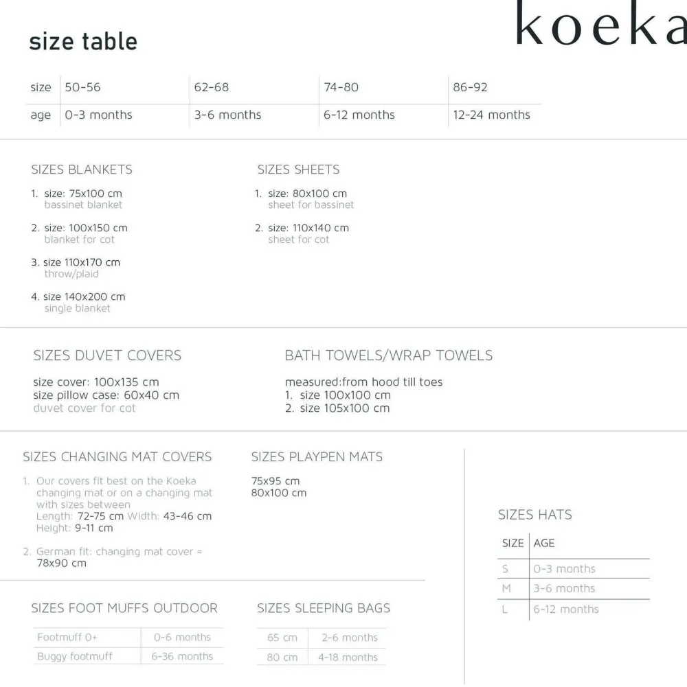 Online Koeka Nostalgia Baby Wieglaken 80X100 Cm Warm White