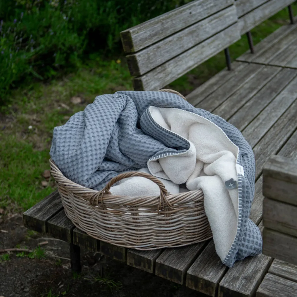 Sale Koeka Oslo Teddy Eenpersoonsdeken Steel Grey/Pebble (200X140 Cm)