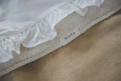 Flash Sale Koeka Ruffle Baby Wieglaken 80X100 Cm Warm White