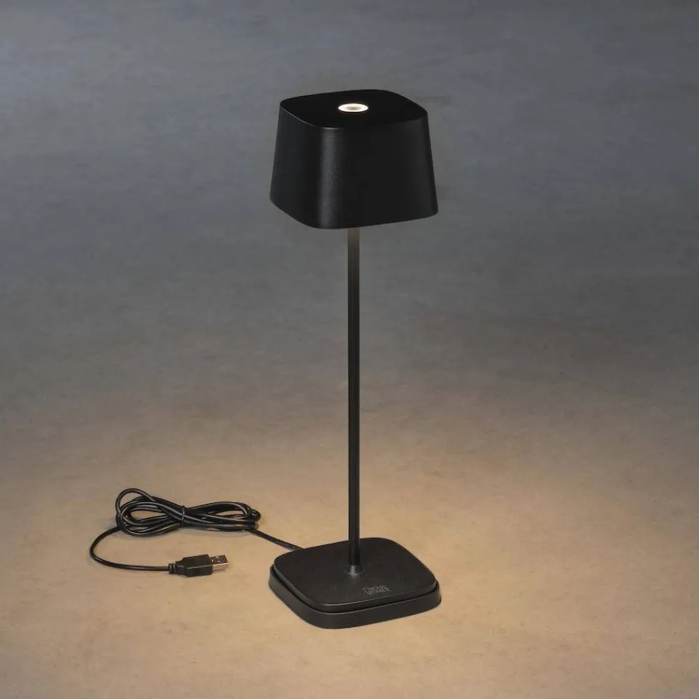 Capri Tafellamp Usb Oplaadbaar|Konstsmide Discount