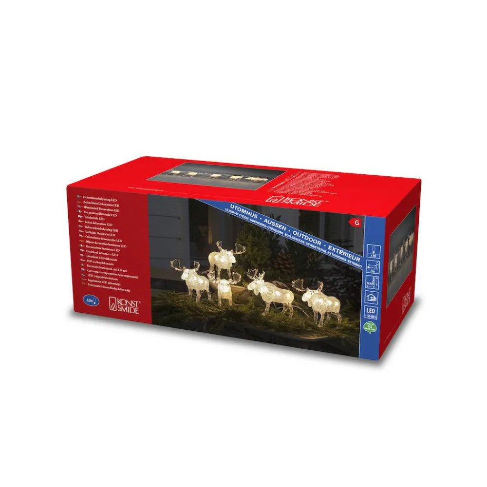 Shop Konstsmide Kerstlichtsnoer Eland (400 Cm) (5 Elanden) (40 Led)