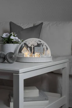 Cheap Konstsmide Silhouet Huisjes En Rendieren (Op Batterij Met Timer) (18X30X150 Cm) (5 Led)