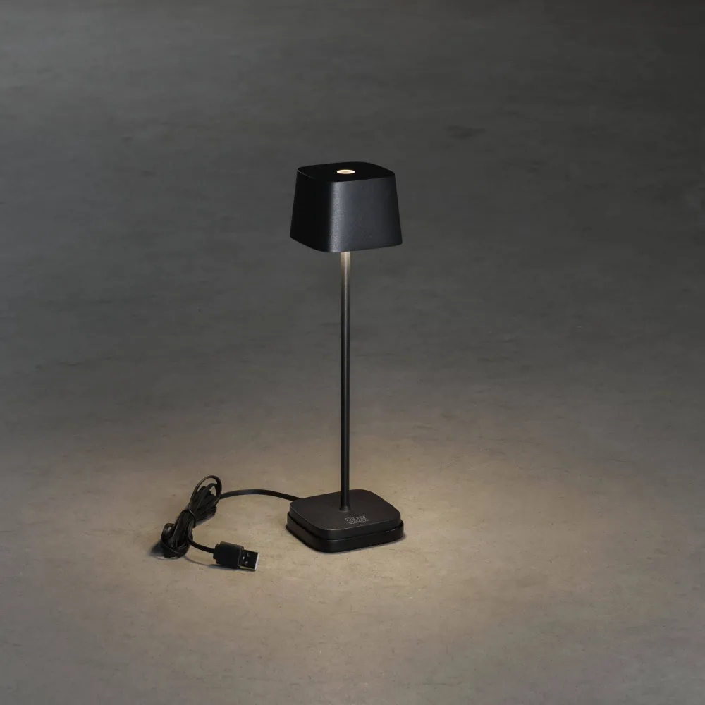 Usb Oplaadbare Mini Tafellamp Capri Usb Oplaadbaar|Konstsmide New