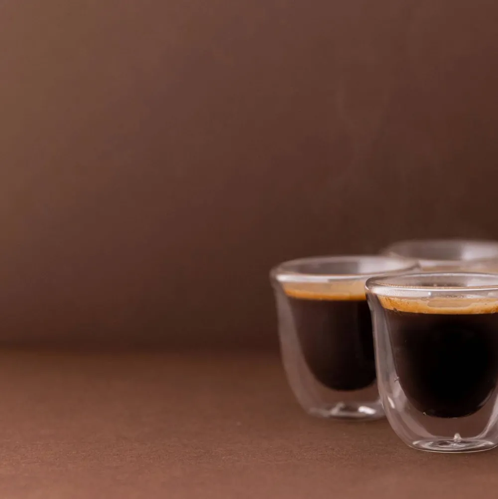 Best La Cafetière La Cafetiere Glas (Dubbelwandig) (110 Ml) (Set Van 4)