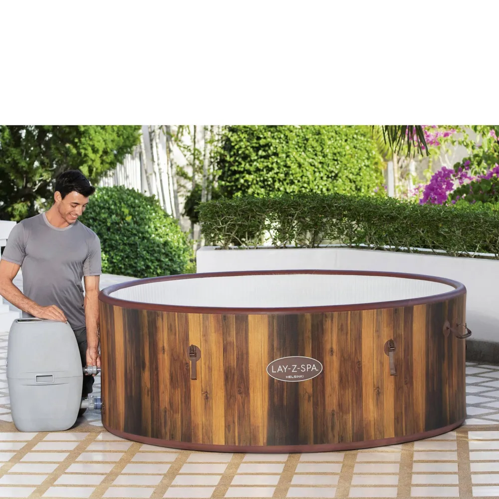 Opblaasbare Jacuzzi Helsinki (O180 Cm)|Lay-Z-Spa Fashion