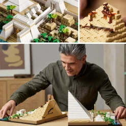 Architecture Grote Piramide Van Gizeh 21058|LEGO Online