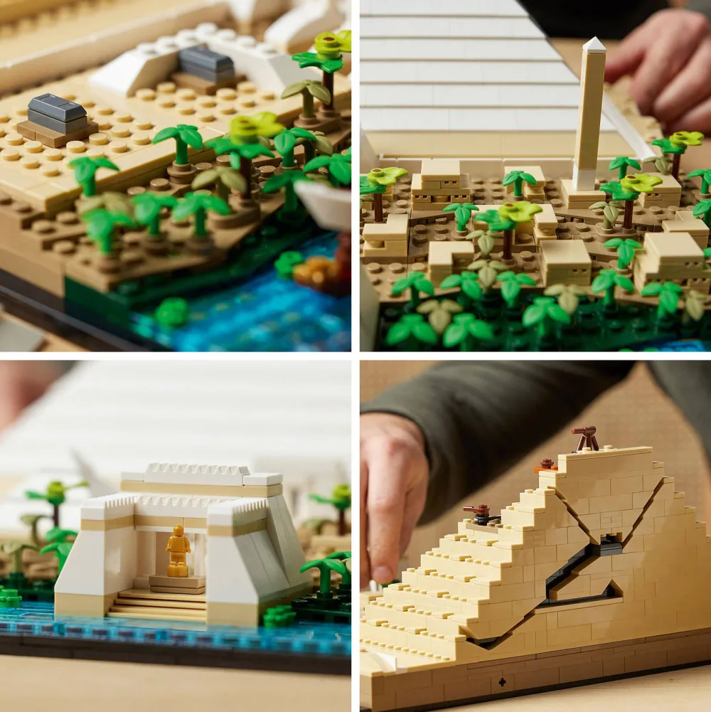 Architecture Grote Piramide Van Gizeh 21058|LEGO Online
