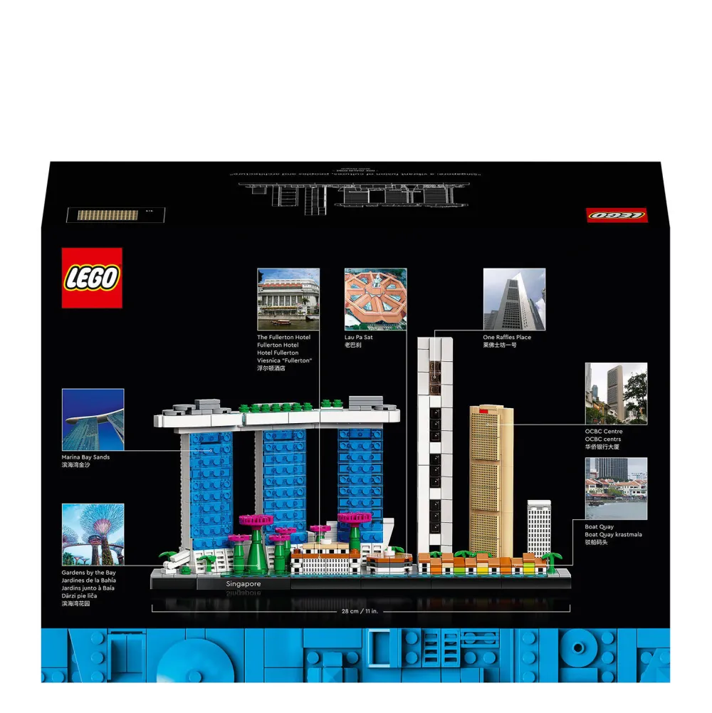 Architecture Skyline Verzamelmodel Van Singapore 21057|LEGO Shop