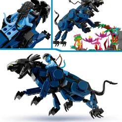 Avatar Neytiri & Thanator Vs. Amp Suit Quaritch 75571|LEGO Hot