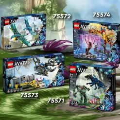 Avatar Neytiri & Thanator Vs. Amp Suit Quaritch 75571|LEGO Hot