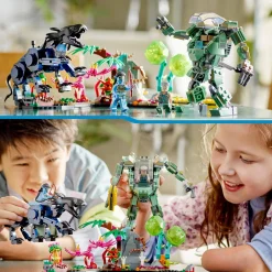 Avatar Neytiri & Thanator Vs. Amp Suit Quaritch 75571|LEGO Hot