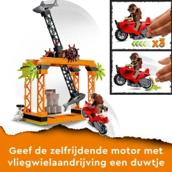 City De Haaiaanval Stuntuitdaging 60342|LEGO Best