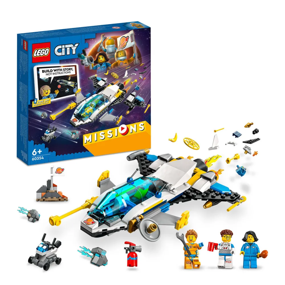 City Ruimteschip Voor Verkenningsmissies Op Mars 60354|LEGO New