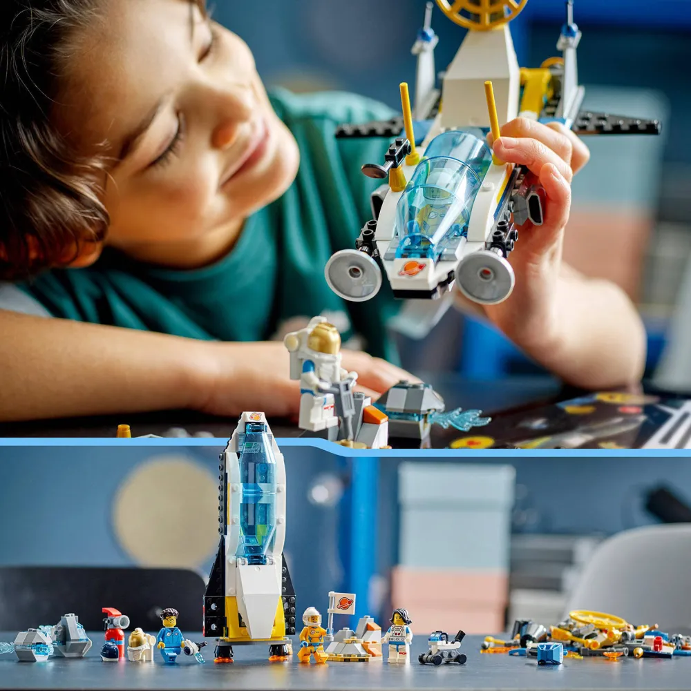 City Ruimteschip Voor Verkenningsmissies Op Mars 60354|LEGO New