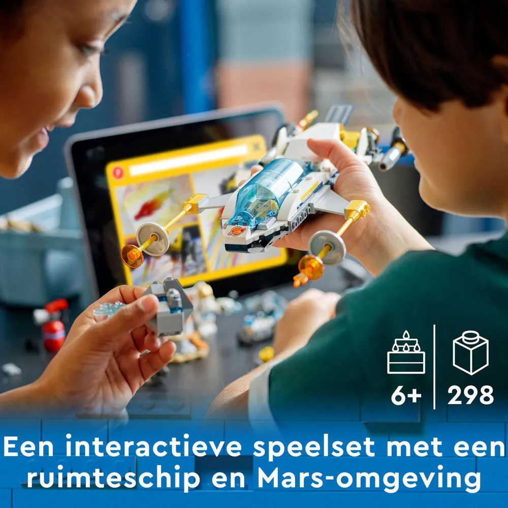 City Ruimteschip Voor Verkenningsmissies Op Mars 60354|LEGO New
