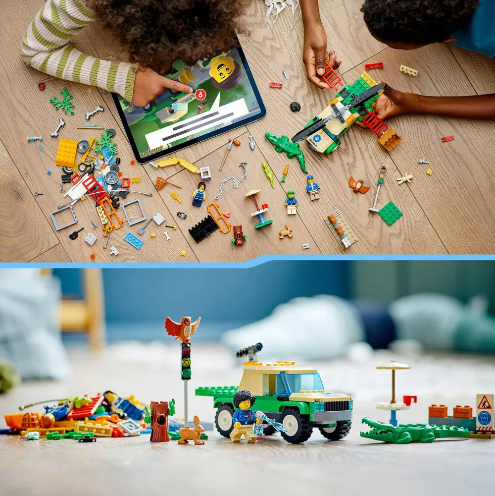 City Wilde Dieren Reddingsmissies 60353|LEGO New