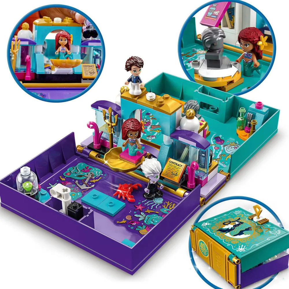 Disney Princess De Kleine Zeemeermin Verhalenboek 43213|LEGO Outlet