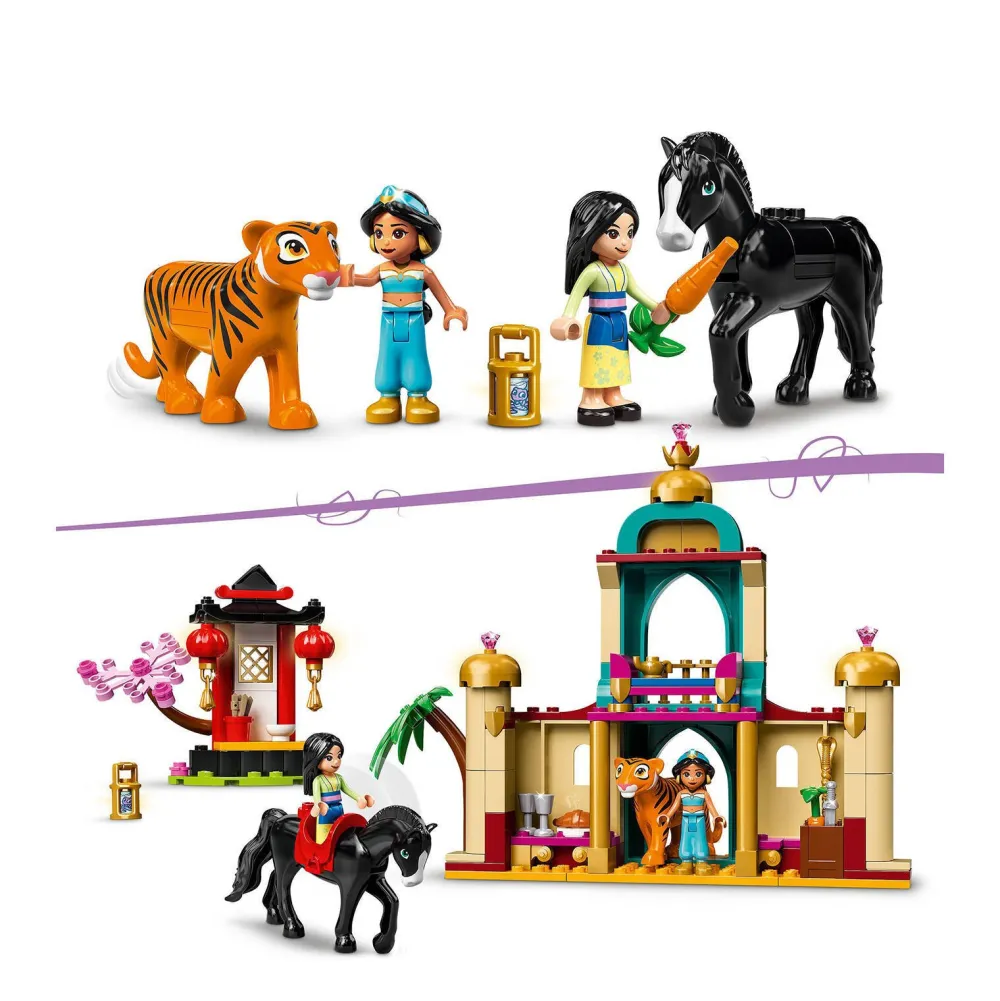 Disney Princess Jasmines En Mulans Avontuur 43208|LEGO Hot