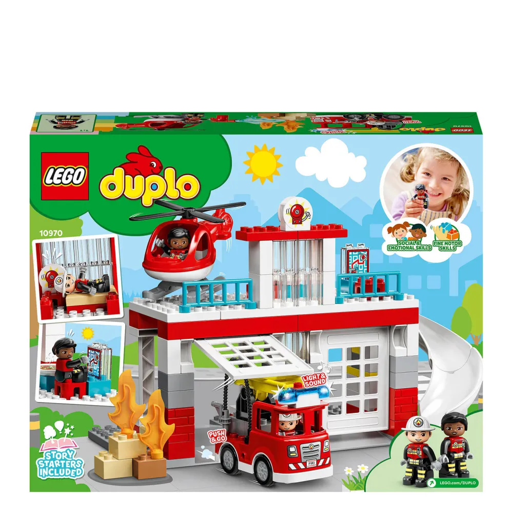 Duplo Brandweerkazerne & Helikopter 10970|LEGO Clearance
