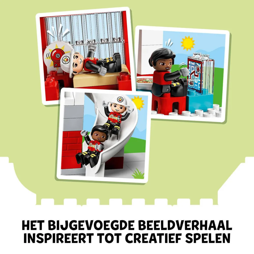 Duplo Brandweerkazerne & Helikopter 10970|LEGO Clearance