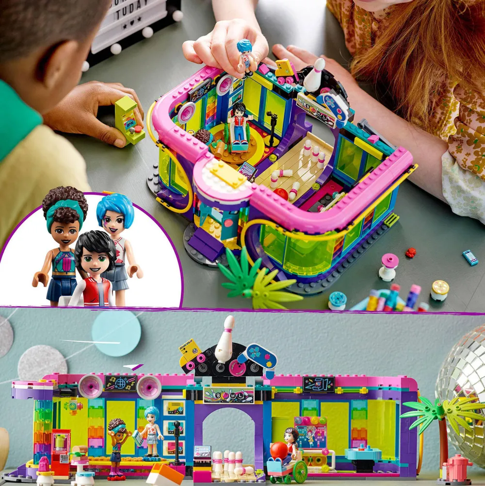 Friends Rolschaatsdisco Speelhal 41708|LEGO Shop