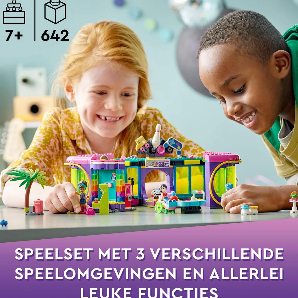 Friends Rolschaatsdisco Speelhal 41708|LEGO Shop
