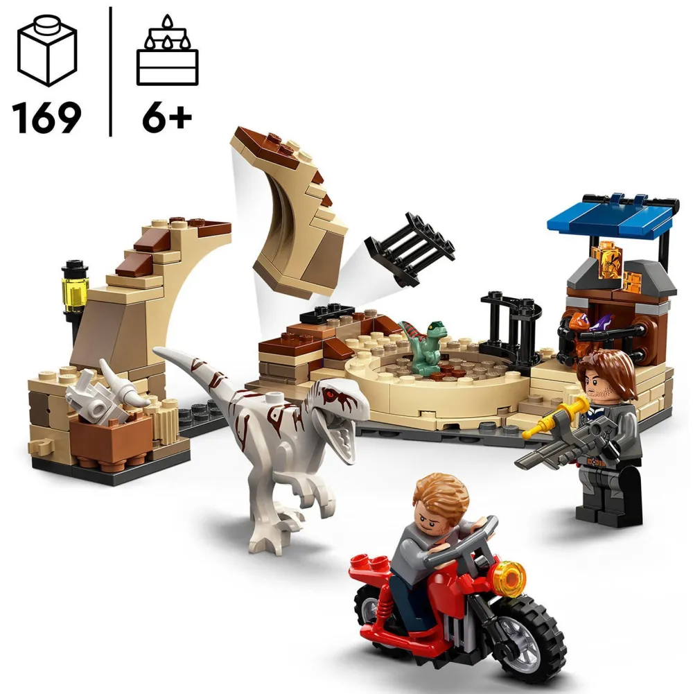 Jurassic World Atrociraptor Dinosaurus Motorachtervolging 76945|LEGO Best Sale