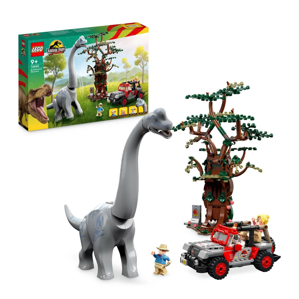 Jurassic World Brachiosaurus Ontdekking 76960|LEGO Online