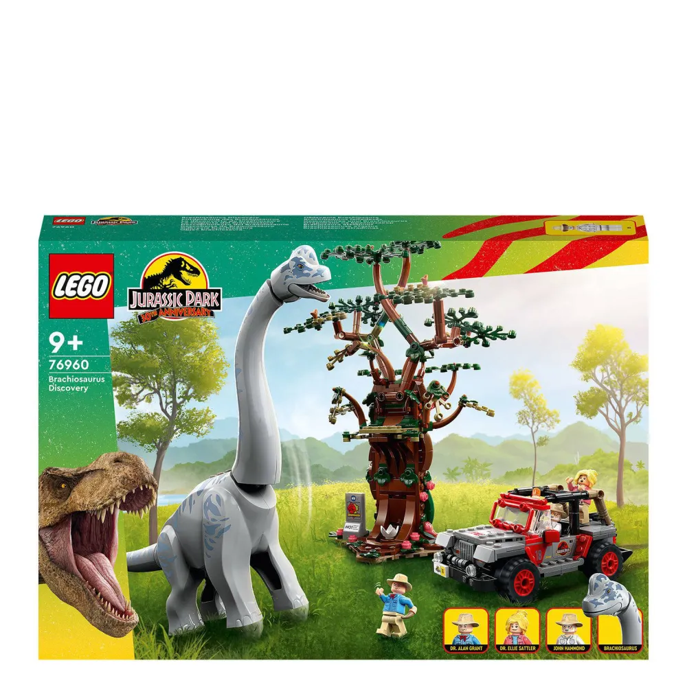 Jurassic World Brachiosaurus Ontdekking 76960|LEGO Online