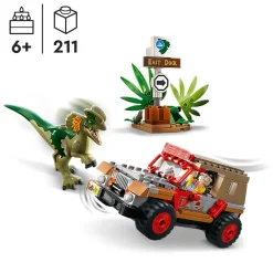 Jurassic World Dilophosaurus Hinderlaag 76958|LEGO Store