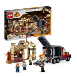 Jurassic World T. Rex & Atrociraptor Dinosaurus Ontsnapping 76948|LEGO Store