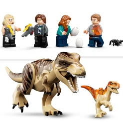 Jurassic World T. Rex & Atrociraptor Dinosaurus Ontsnapping 76948|LEGO Store