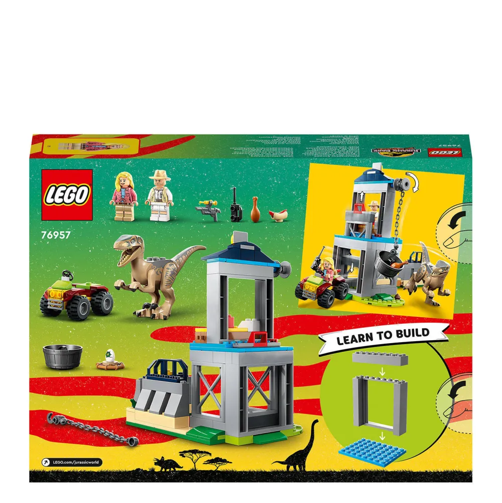 Jurassic World Velociraptor Ontsnapping 76957|LEGO Cheap