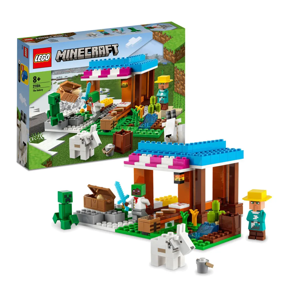 Minecraft De Bakkerij 21184|LEGO Store