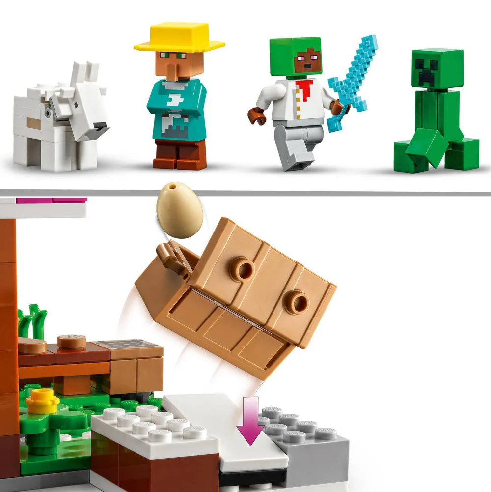 Minecraft De Bakkerij 21184|LEGO Store