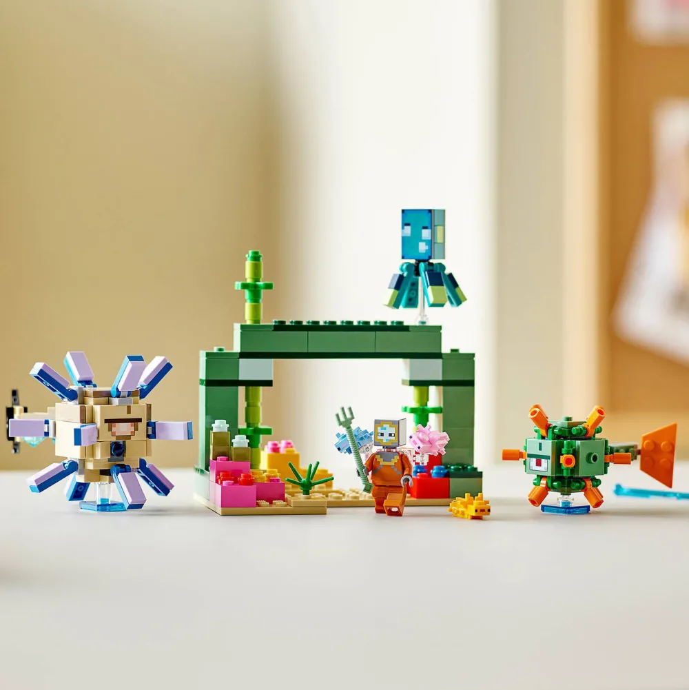 Minecraft De Bewakersstrijd 21180|LEGO Best