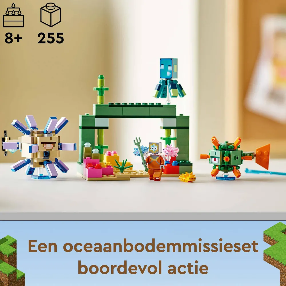 Minecraft De Bewakersstrijd 21180|LEGO Best