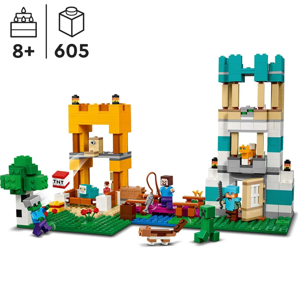 Minecraft De Crafting-Box 4.0 21249|LEGO Outlet